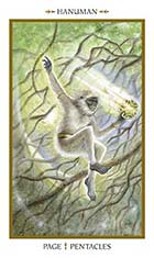 Page of Pentacles - Hanuman