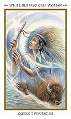 Queen of Pentacles card