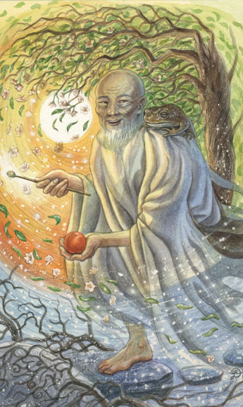 King of Wands - Gama Sennin