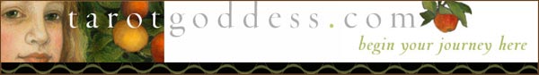 tarotgoddess.com banner and link for an online reading with the Animals Divine Tarot.